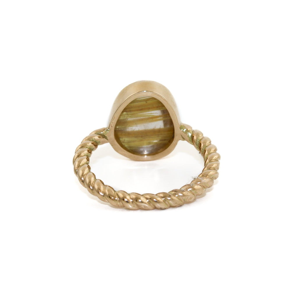 
                      
                        14k Rutilated Quartz Rope Ring - Kingdom Jewelry
                      
                    