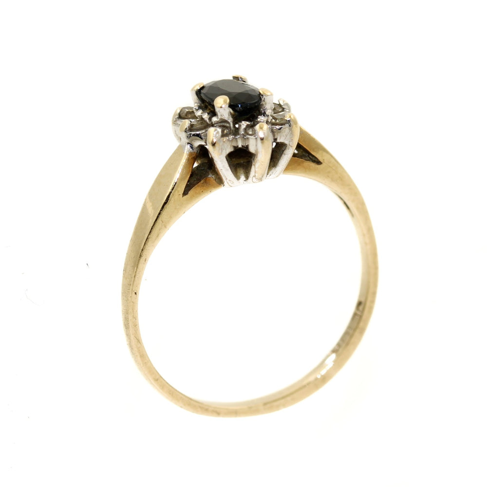 14K Sapphire x Diamond Ring - Kingdom Jewelry