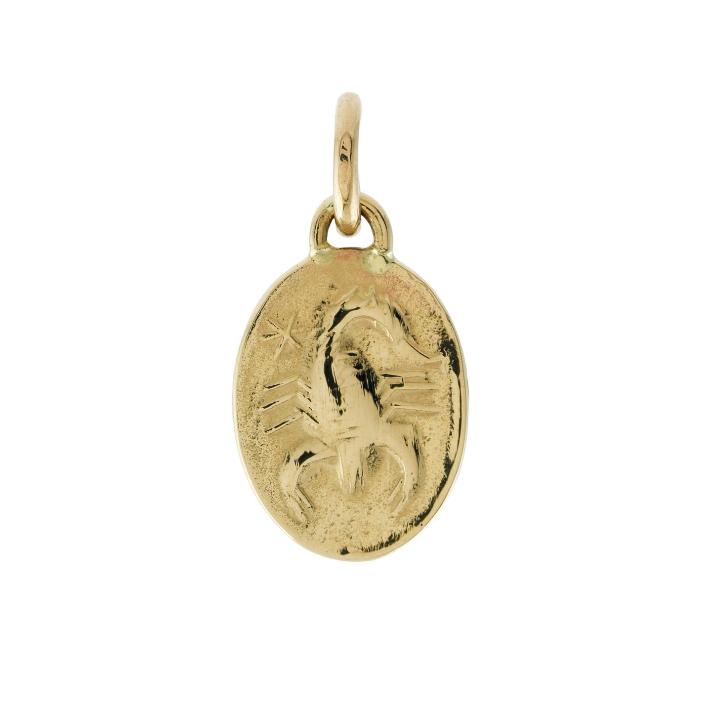 14k Solid Gold Scorpion Pendant - Kingdom Jewelry