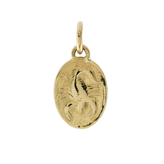 14k Solid Gold Scorpion Pendant - Kingdom Jewelry