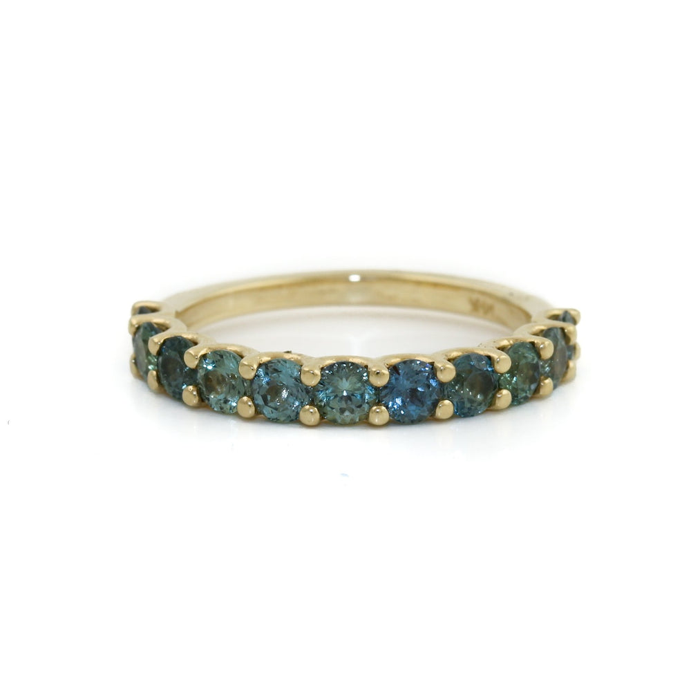 
                      
                        14k Teal Sapphire Band - Kingdom Jewelry
                      
                    