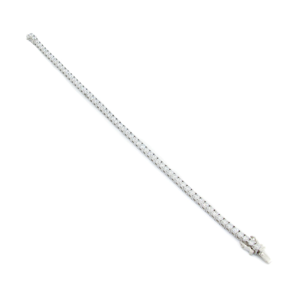 
                      
                        14K White Gold Lab Tennis Bracelet 2mm - Kingdom Jewelry
                      
                    