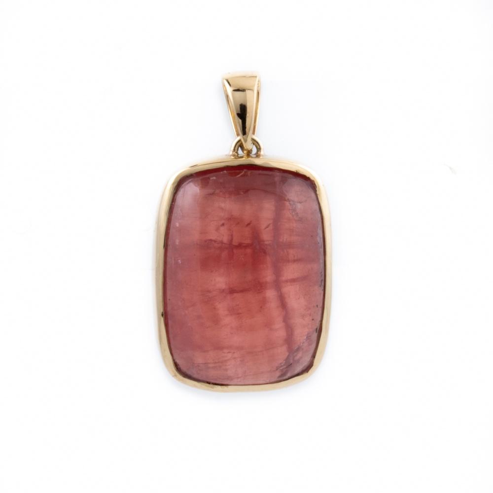 
                      
                        14kt Gold Rhodochrosite Pendant - Kingdom Jewelry
                      
                    