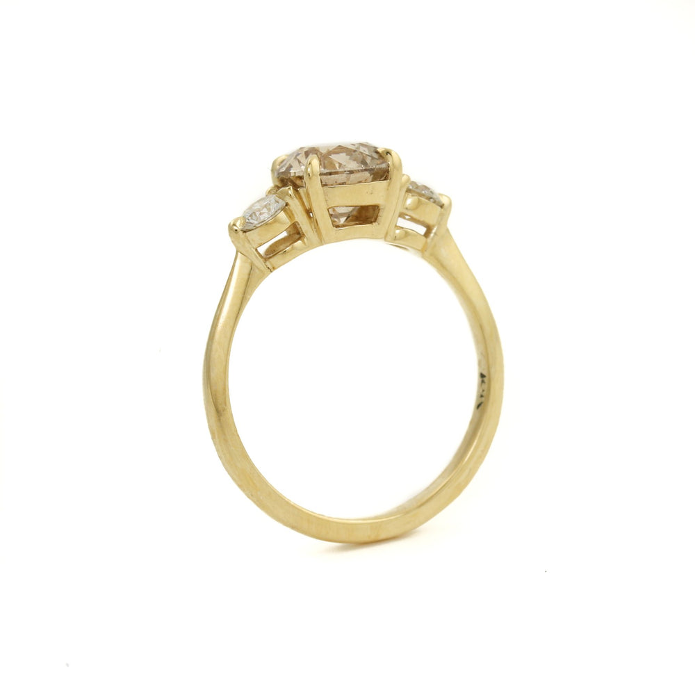 
                      
                        18k Champagne Diamond Ring - Kingdom Jewelry
                      
                    