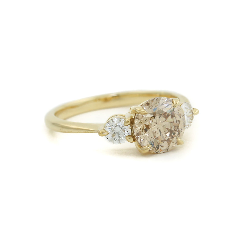 
                      
                        18k Champagne Diamond Ring - Kingdom Jewelry
                      
                    