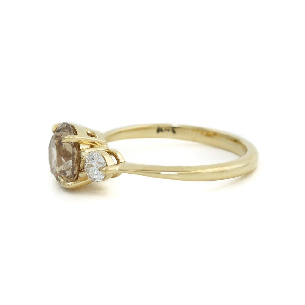 
                      
                        18k Champagne Diamond Ring - Kingdom Jewelry
                      
                    