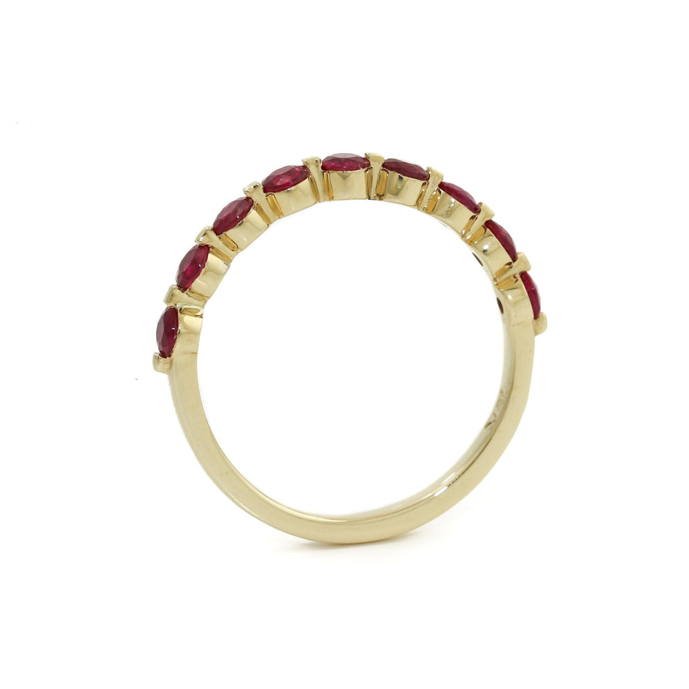 
                      
                        18K Gold Ruby Band - Kingdom Jewelry
                      
                    