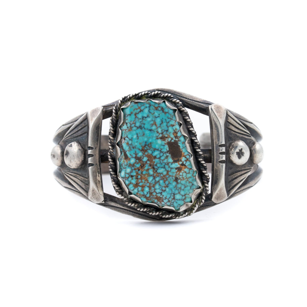 
                      
                        1940's #8 Webby Turquoise Cuff - Kingdom Jewelry
                      
                    