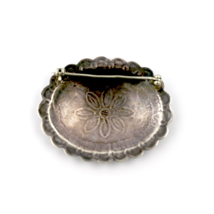 1940's Navajo Concho Brooch - Kingdom Jewelry