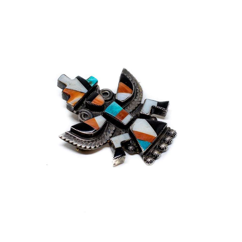 
                      
                        1950s Zuni Knifewing Brooch - Kingdom Jewelry
                      
                    