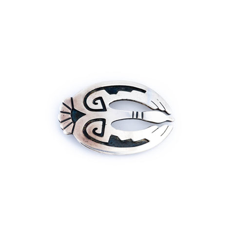 1970s Hopi Thunderbird Pin - Kingdom Jewelry