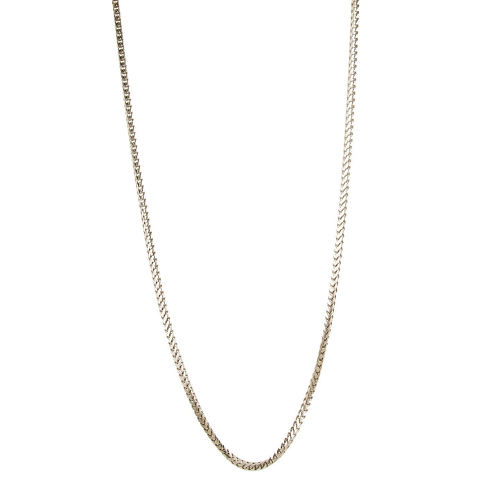 24" Silver Curb Link Chain - Kingdom Jewelry