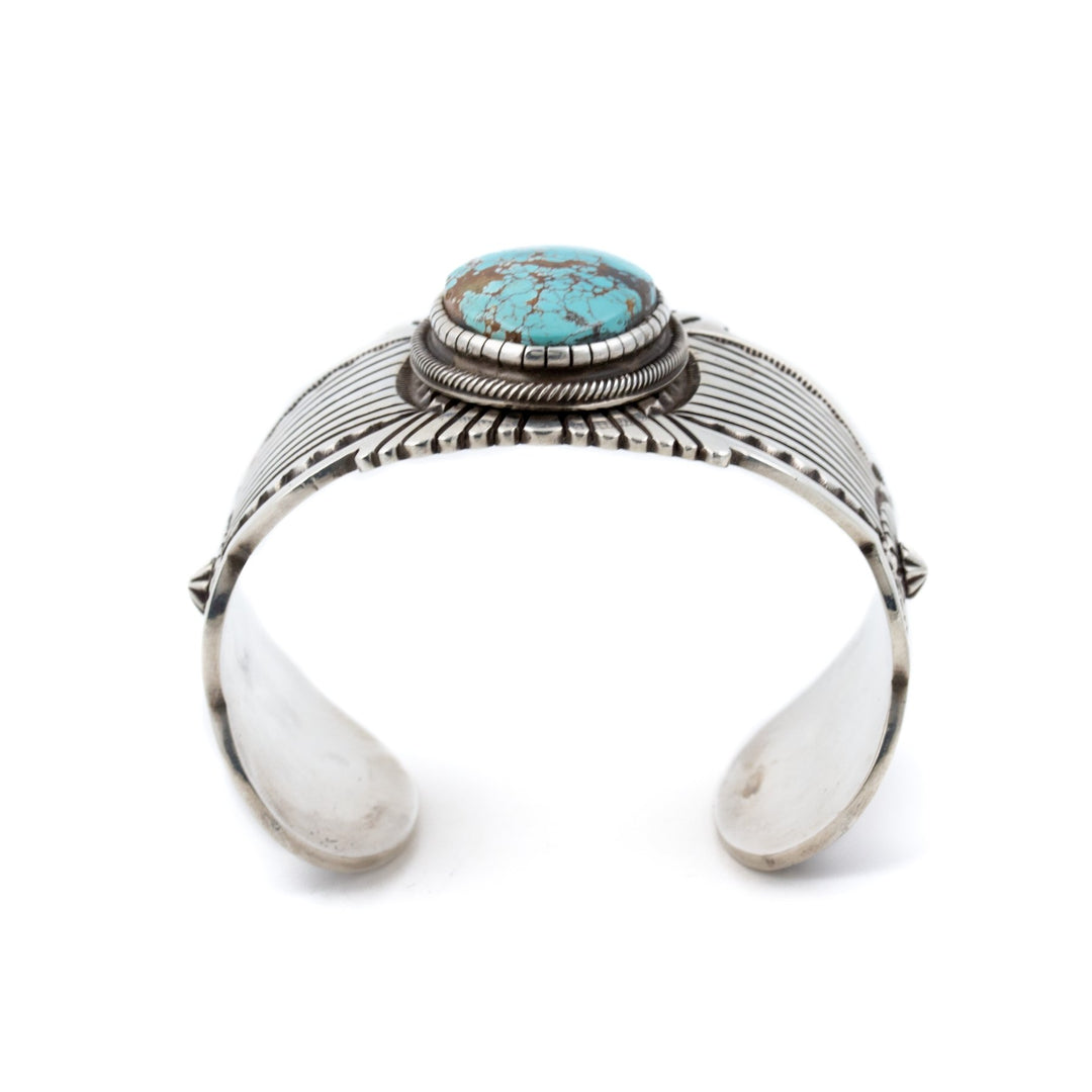 #8 Chunky Turquoise Cuff - Kingdom Jewelry