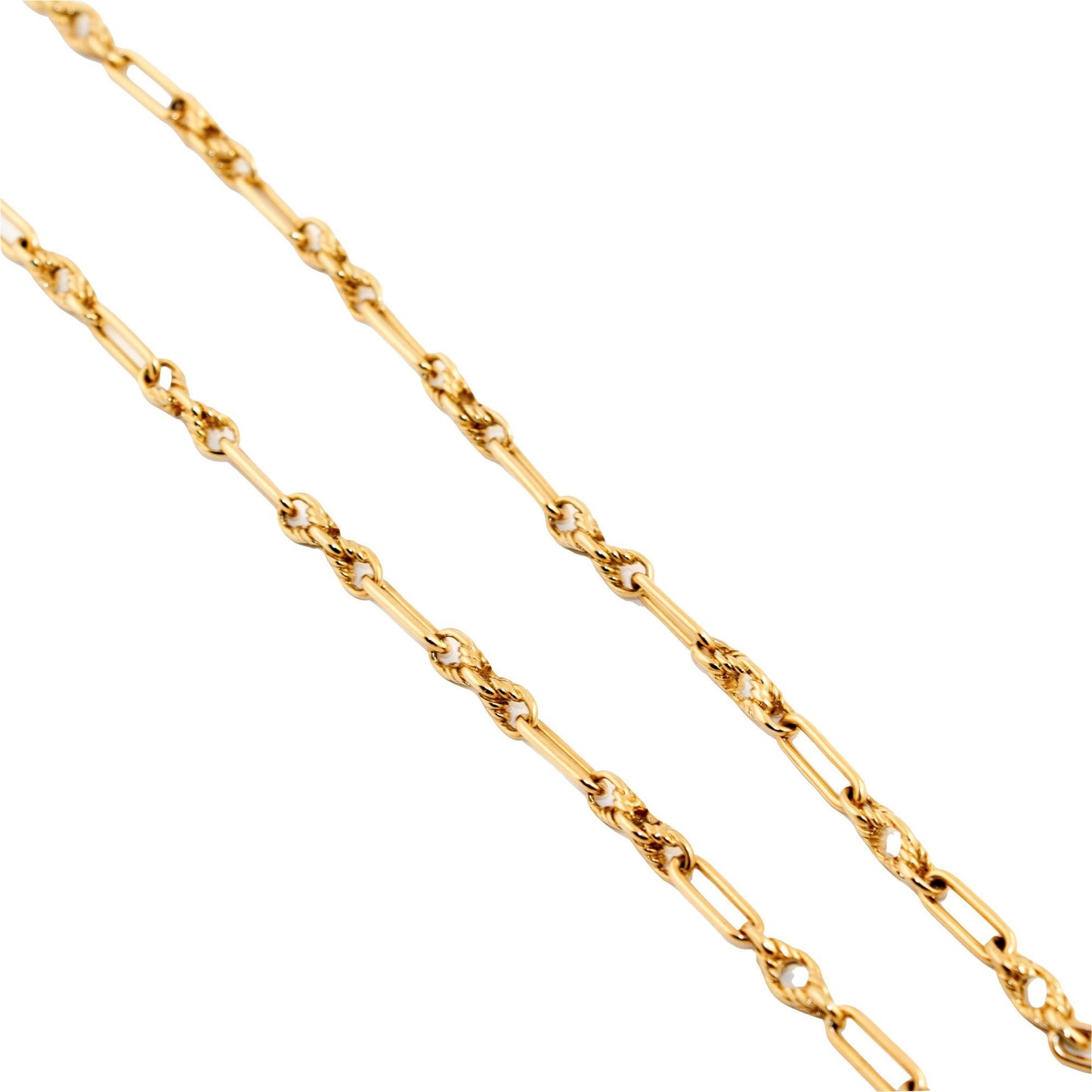 9kt Agate Watch Chain - Kingdom Jewelry