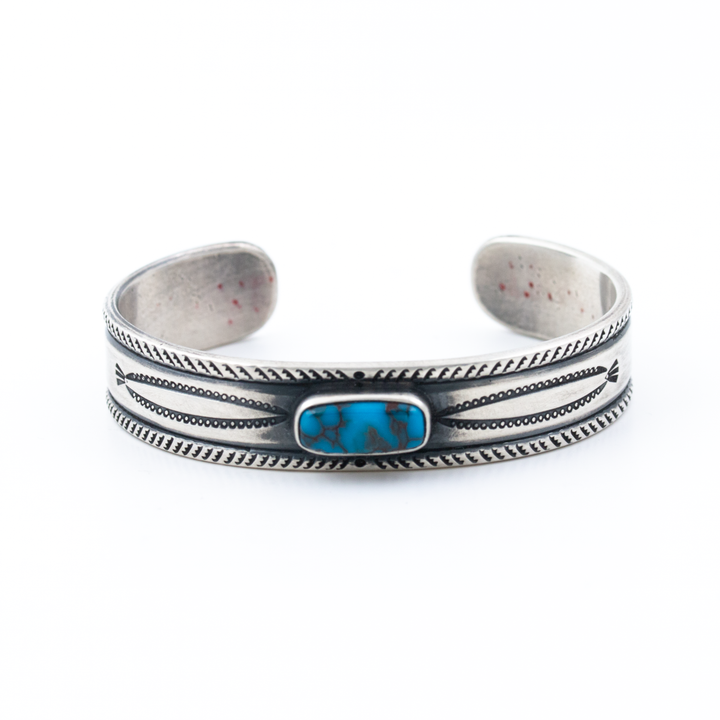 Alex Horst Artisan Egyptian Turquoise Cuff - Kingdom Jewelry