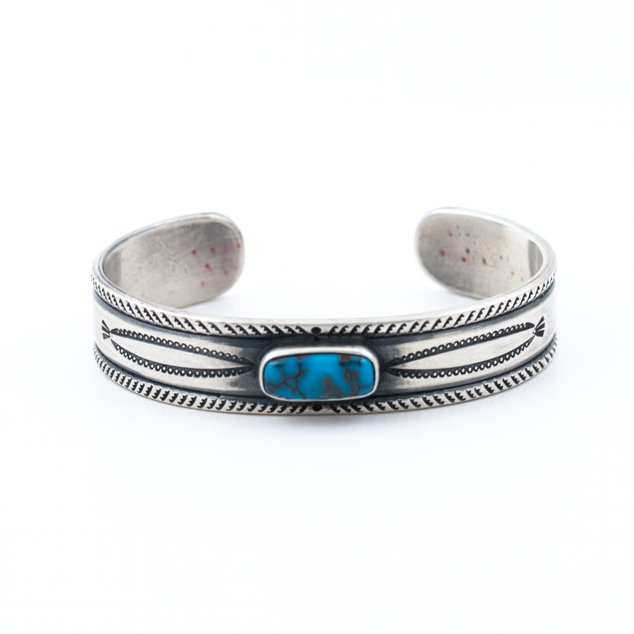 Alex Horst Artisan Egyptian Turquoise Cuff - Kingdom Jewelry