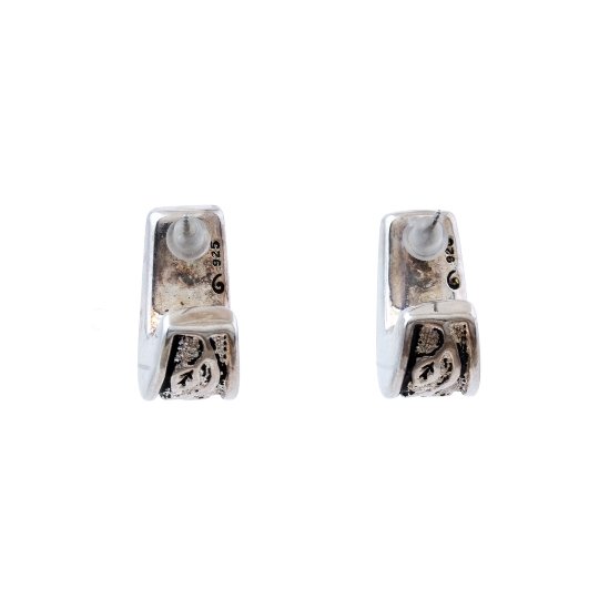 Abstract Vine Channel Earrings - Kingdom Jewelry