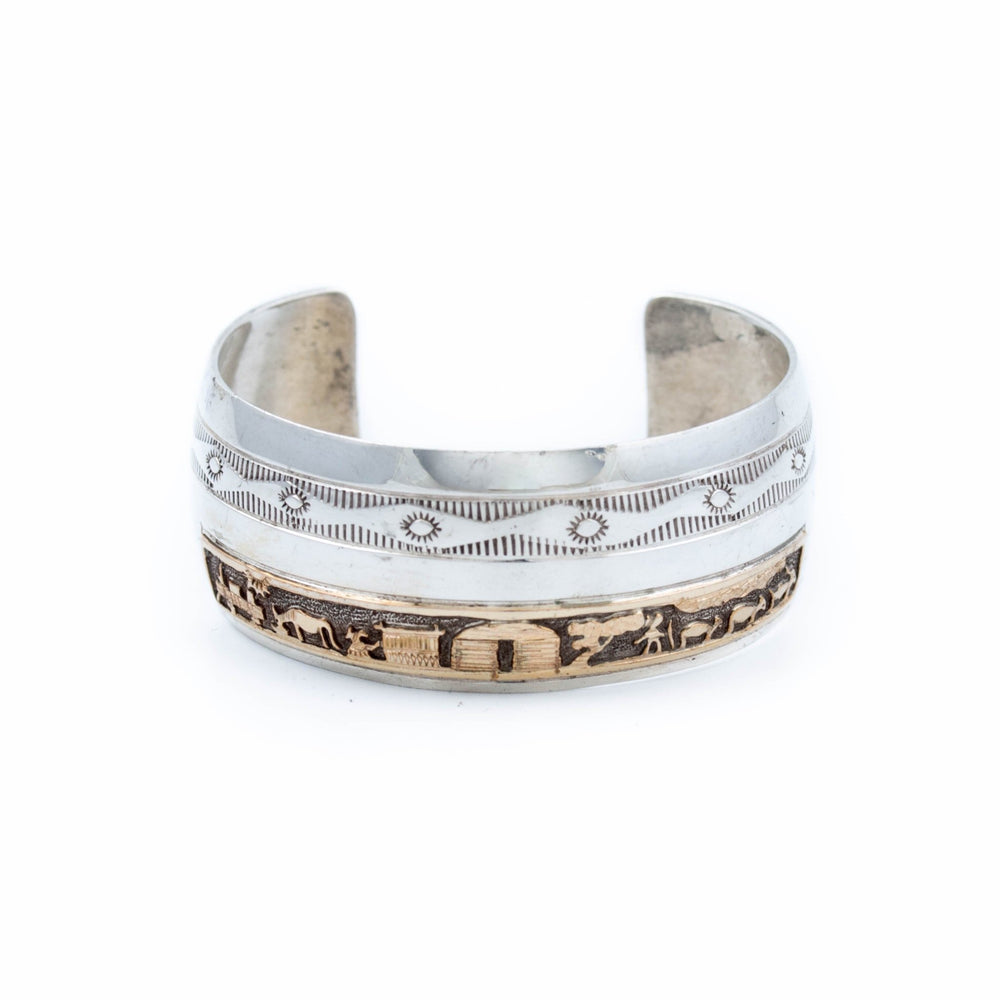 
                      
                        Amazing Hopi Storyteller Cuff - Kingdom Jewelry
                      
                    