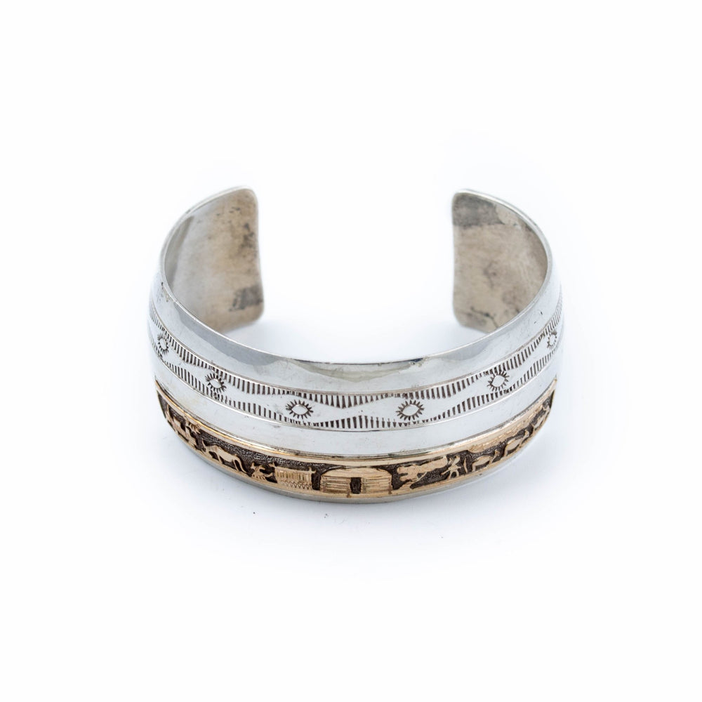 
                      
                        Amazing Hopi Storyteller Cuff - Kingdom Jewelry
                      
                    