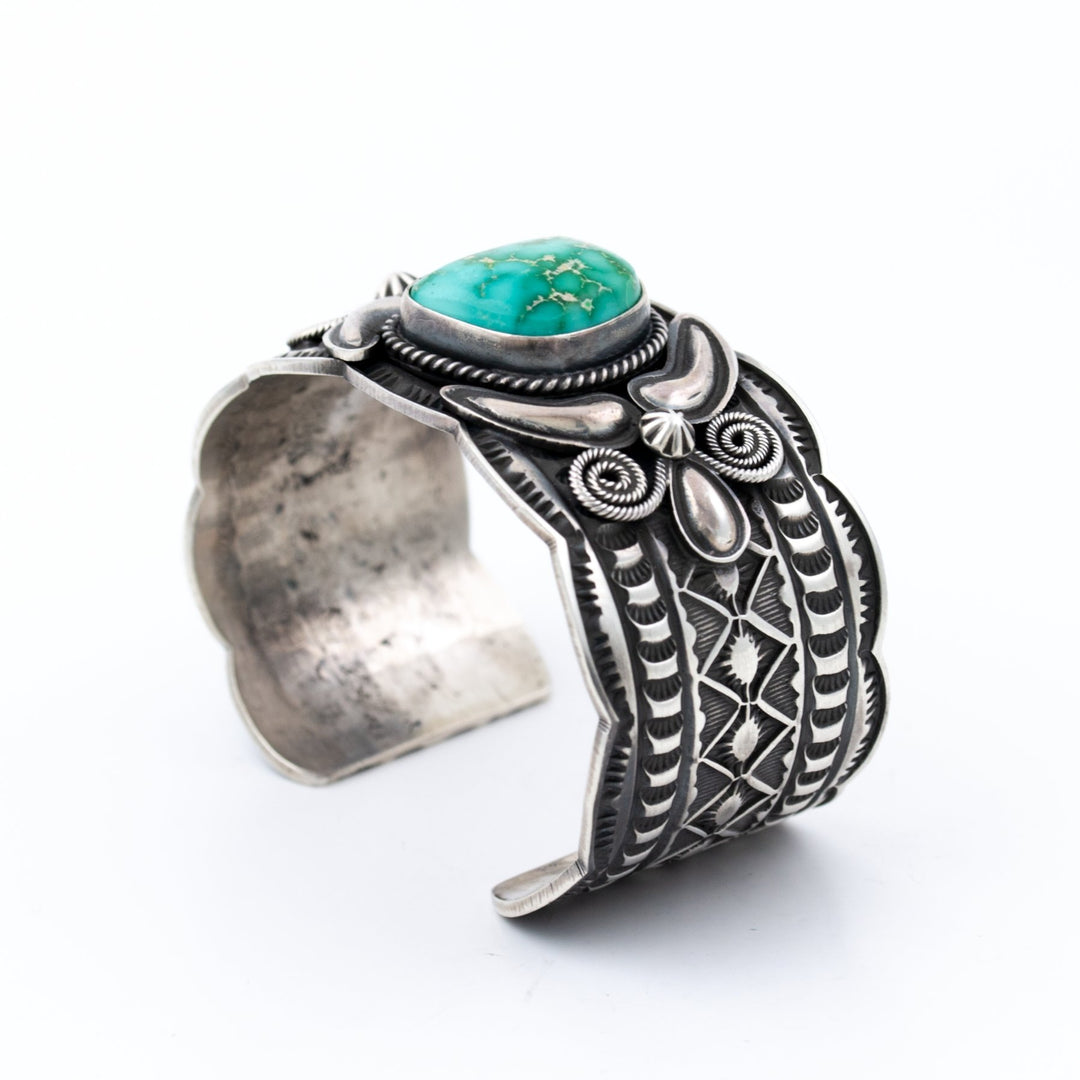 Andy Cadman Turquoise Cuff - Kingdom Jewelry