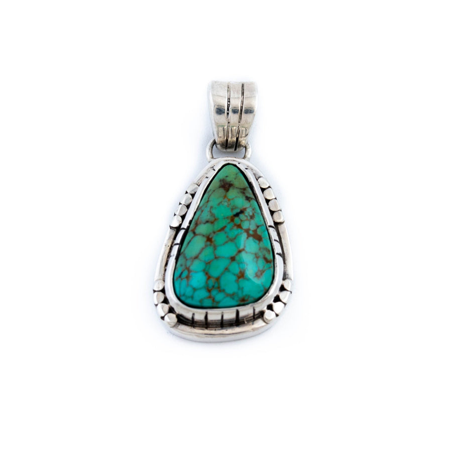 Angular Teardrop Hubei Pendant - Kingdom Jewelry