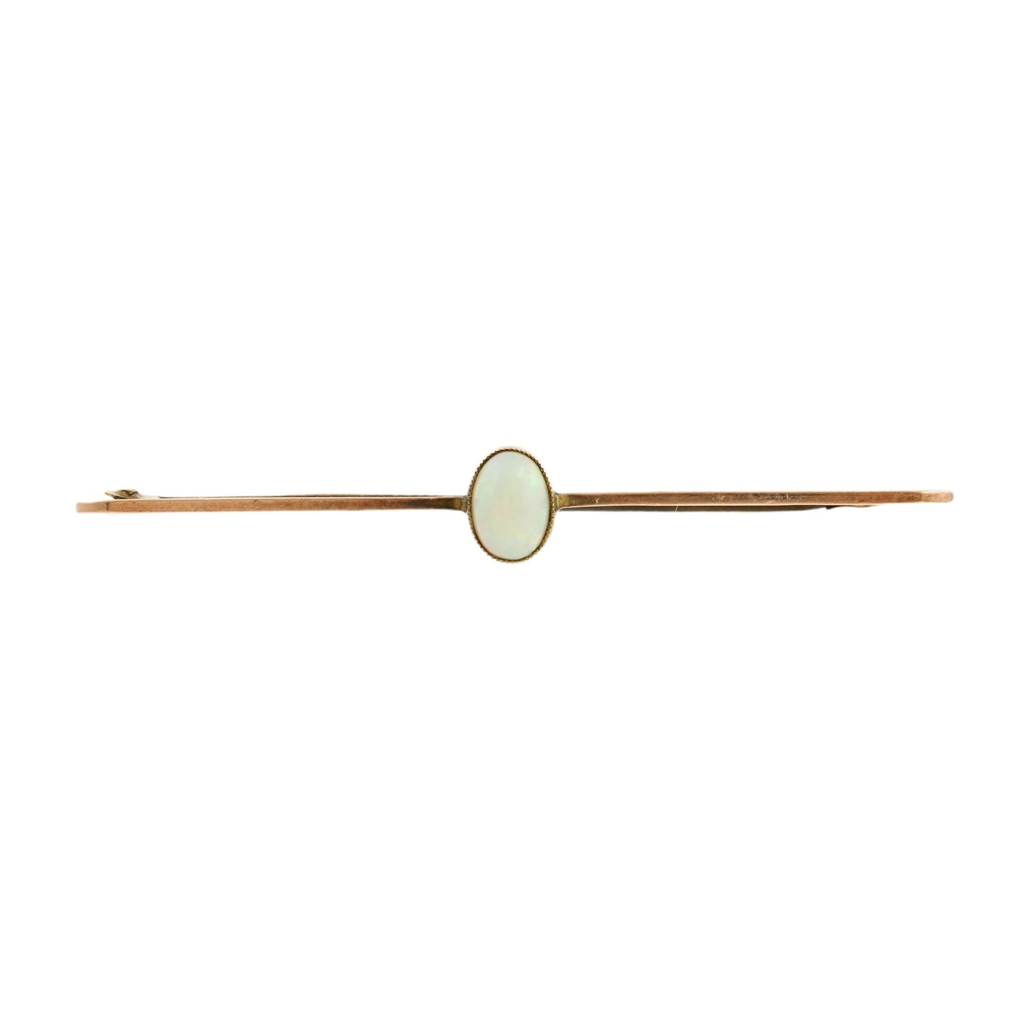 Antique 9K Gold x Opal Brooch - Kingdom Jewelry