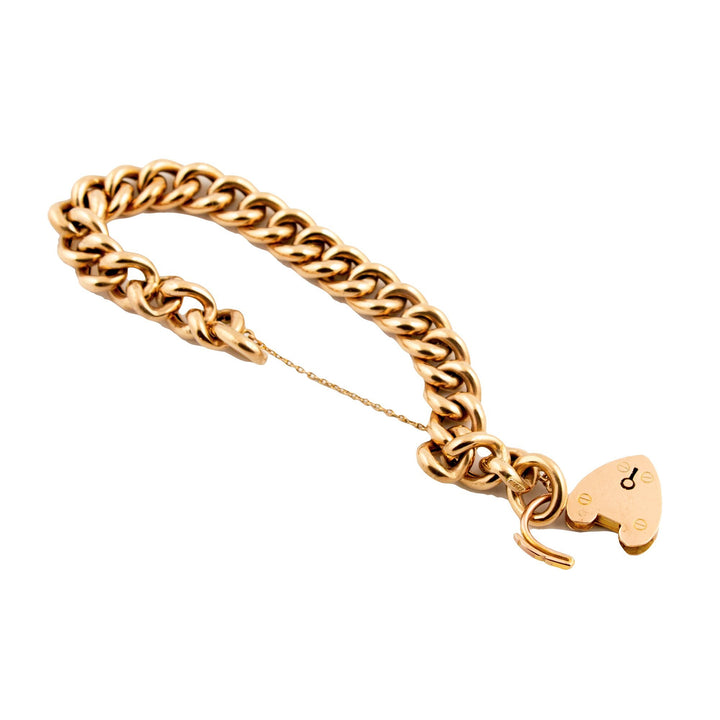 Antique 9kt Locket Bracelet - Kingdom Jewelry