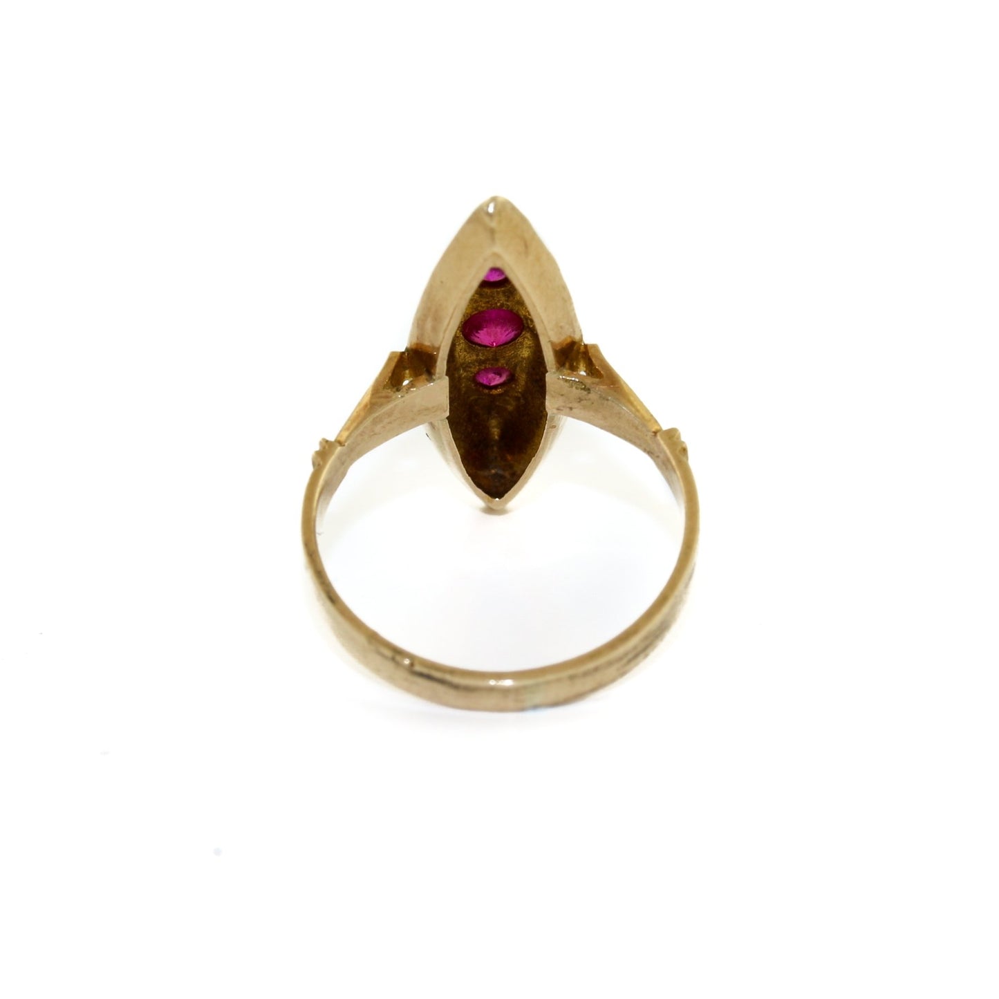 Antique Ruby 14k Gold Ring - Kingdom Jewelry