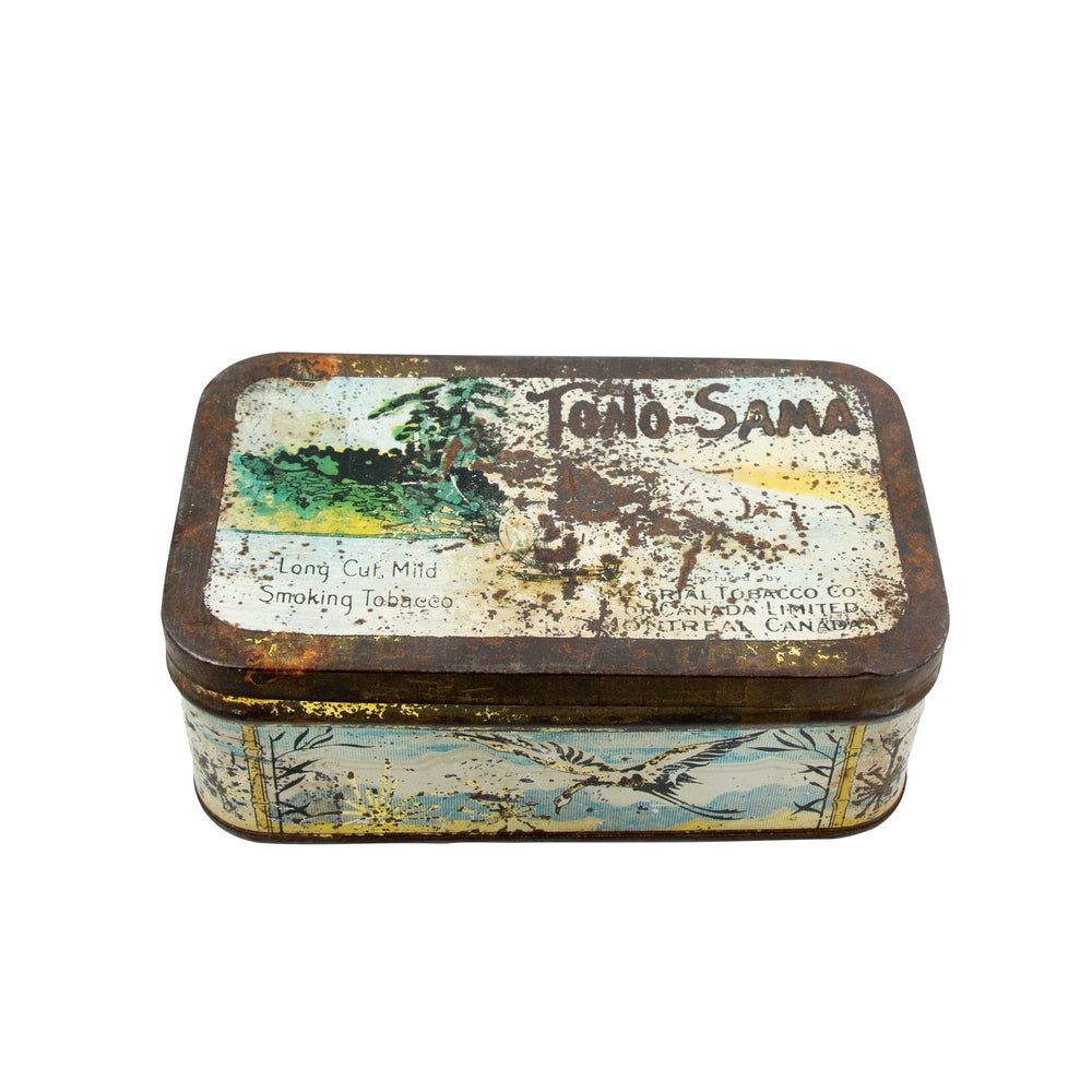 
                      
                        Antique "Tono Sama" Tin - Kingdom Jewelry
                      
                    