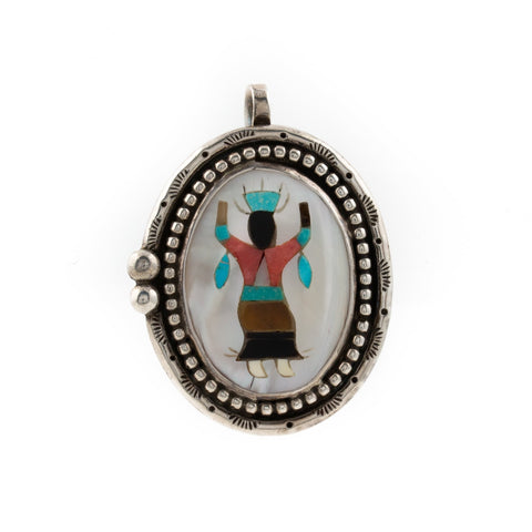 Apache Gahn Dancer "Mountain Spirit" Brooch - Kingdom Jewelry