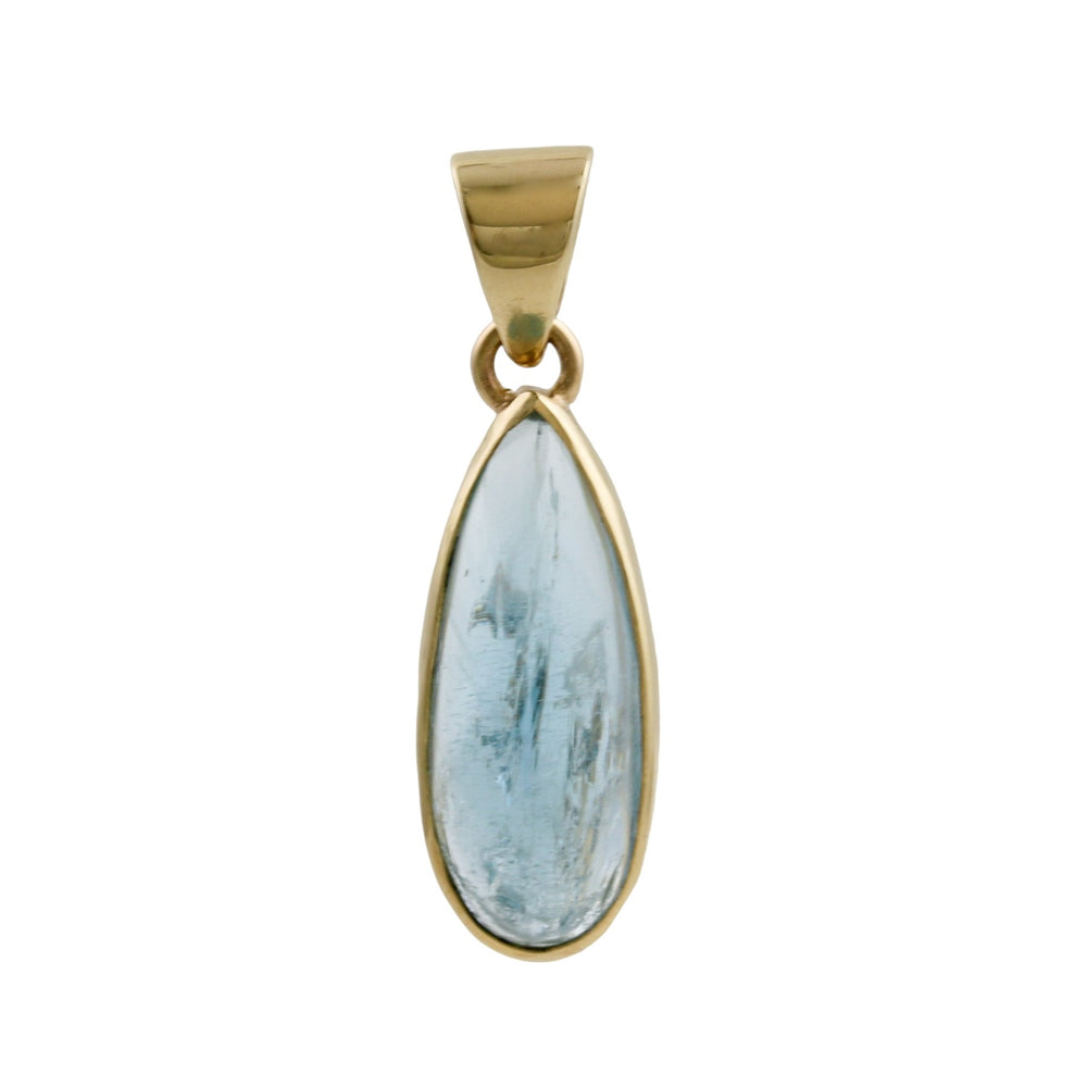 
                      
                        Aquamarine 14k Gold Pendant - Kingdom Jewelry
                      
                    