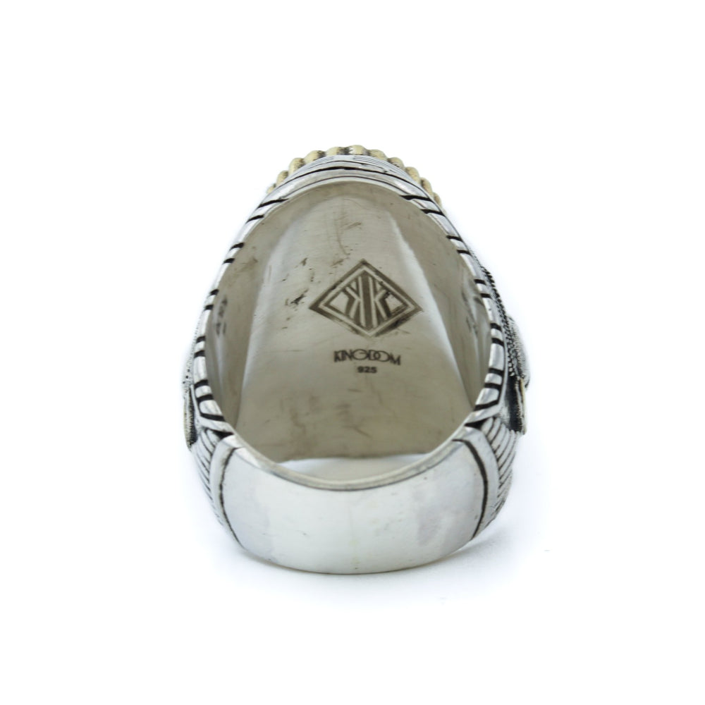 
                      
                        Australian Varascite "Ramses" Ring - Kingdom Jewelry
                      
                    