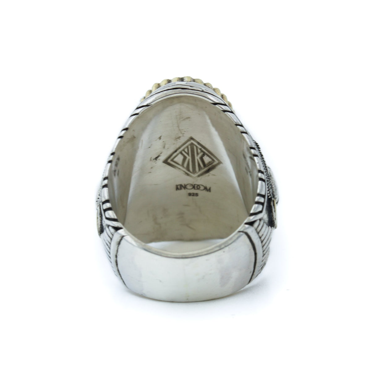 Australian Varascite "Ramses" Ring - Kingdom Jewelry