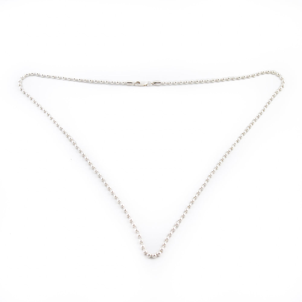 
                      
                        Beaded Sterling Silver Chain - Kingdom Jewelry
                      
                    