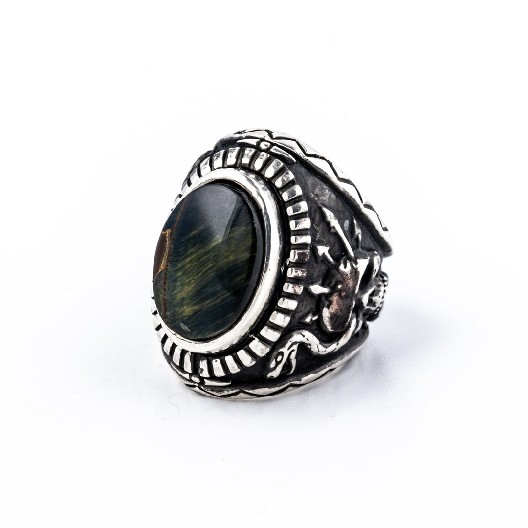 Black Mountain Tiger's Eye Ring - Kingdom Jewelry