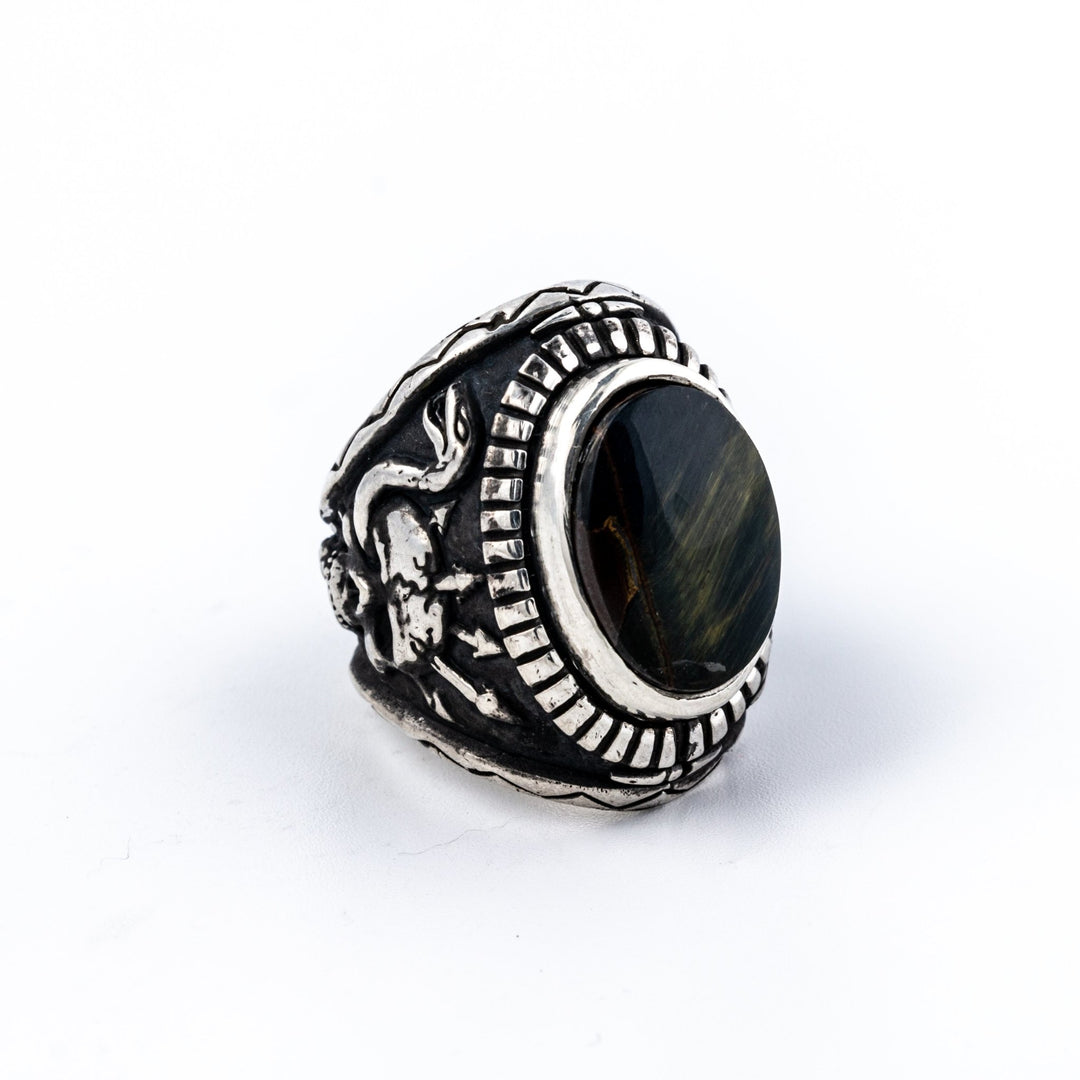 Black Mountain Tiger's Eye Ring - Kingdom Jewelry