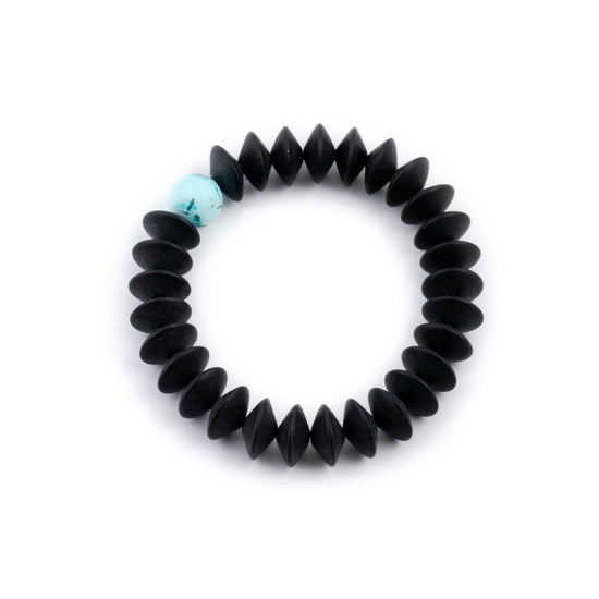 Black Onyx Discus Bracelet - Kingdom Jewelry