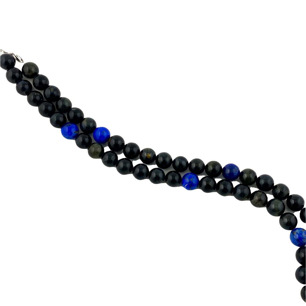 
                      
                        Blue Tiger's Eye Beaded Necklace - Kingdom Jewelry
                      
                    