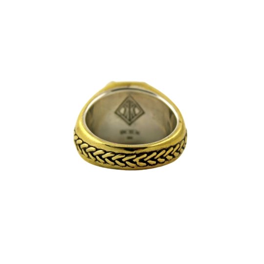 Brass "Celtic Aries" Ring - Kingdom Jewelry