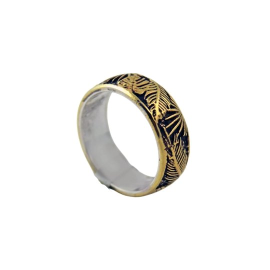 Brass Jungle Band Ring - Kingdom Jewelry