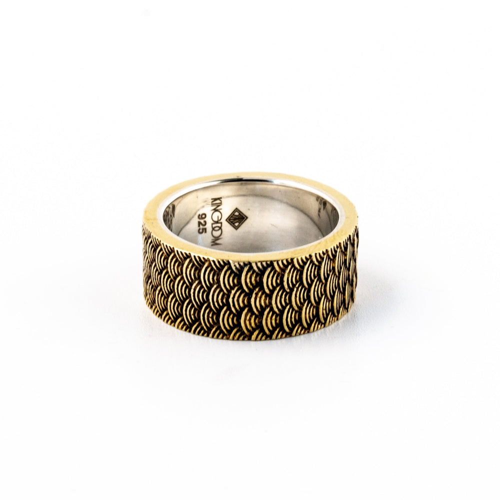 Brass Kappa Band Ring - Kingdom Jewelry