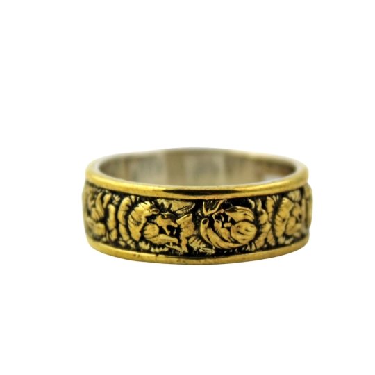Load image into Gallery viewer, Brass Rose Band - Kingdom Jewelry
