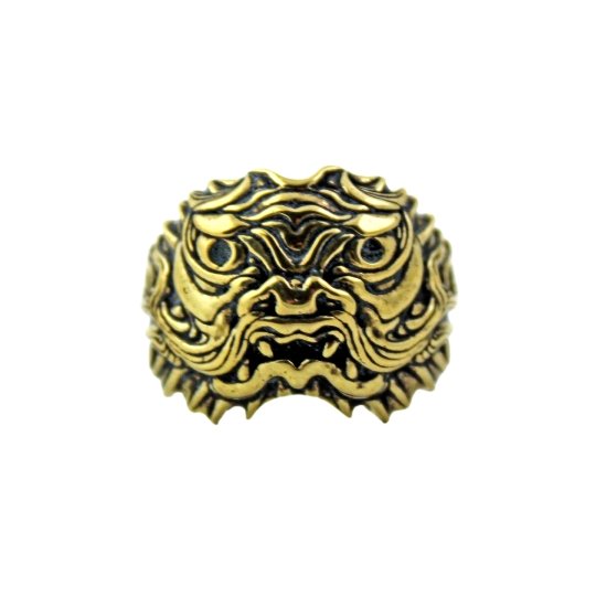 Brass "ShenLong" Dragon Ring - Kingdom Jewelry