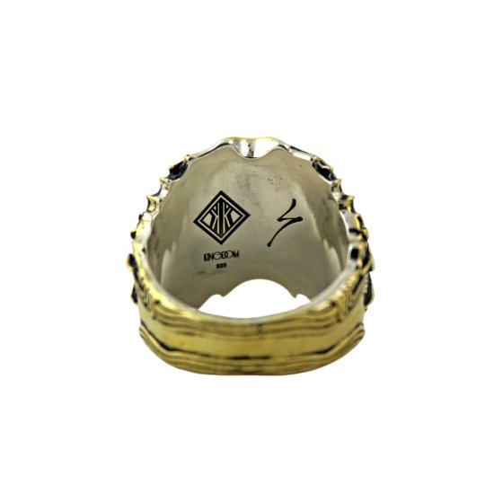 Brass "ShenLong" Dragon Ring - Kingdom Jewelry