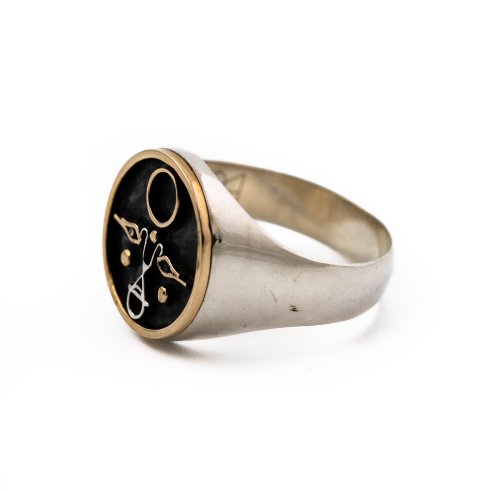 
                      
                        Brass & Silver "Phoenix" Ring - Kingdom Jewelry
                      
                    