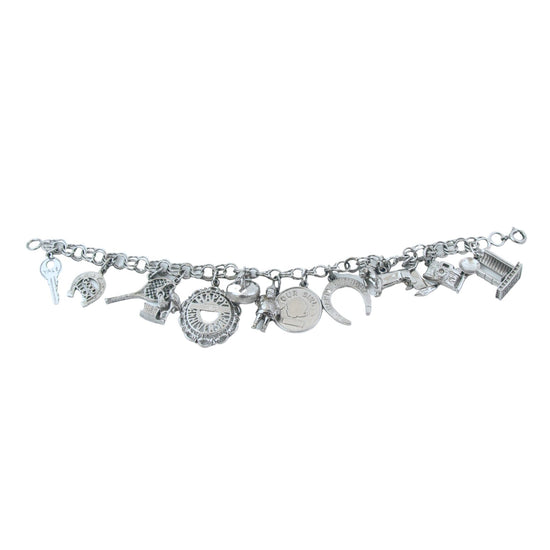 Canadian-Motif Charm Bracelet - Kingdom Jewelry