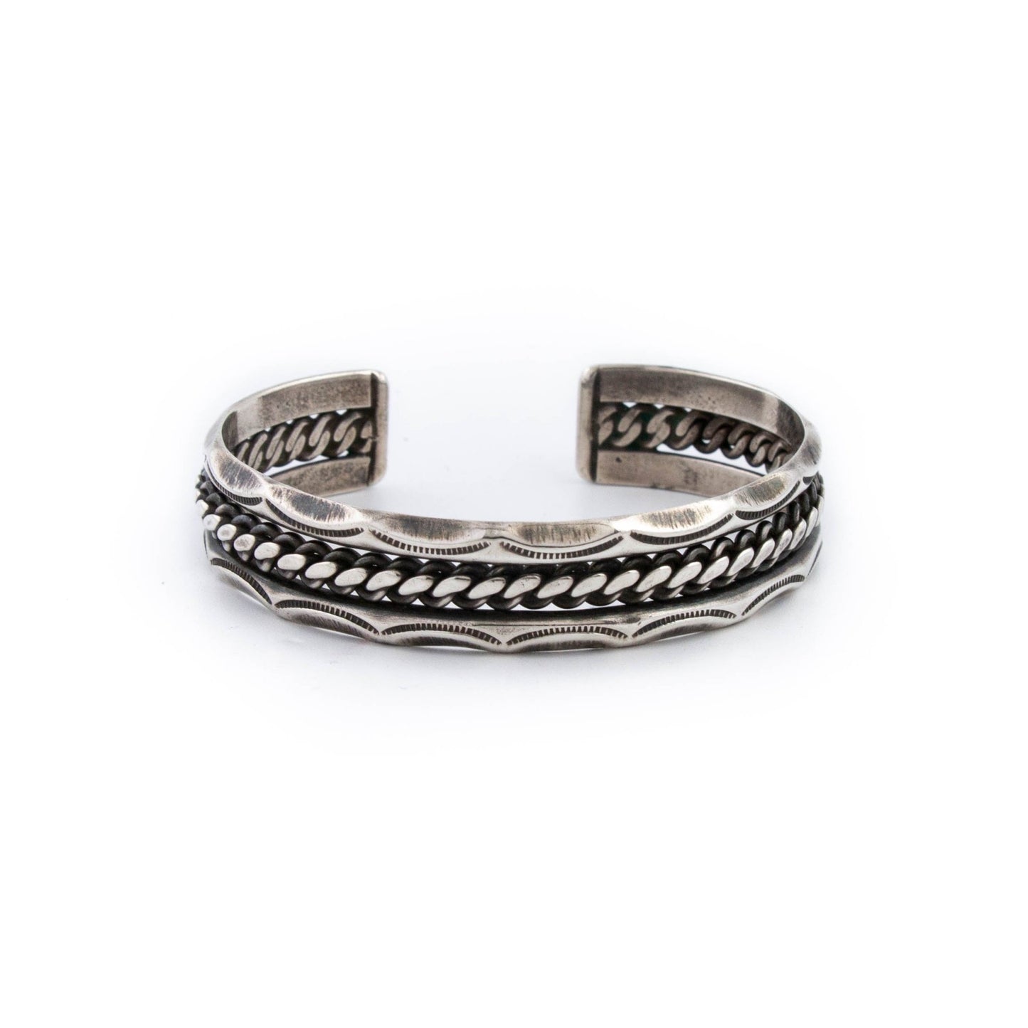 Chain Link Detail Cuff - Kingdom Jewelry