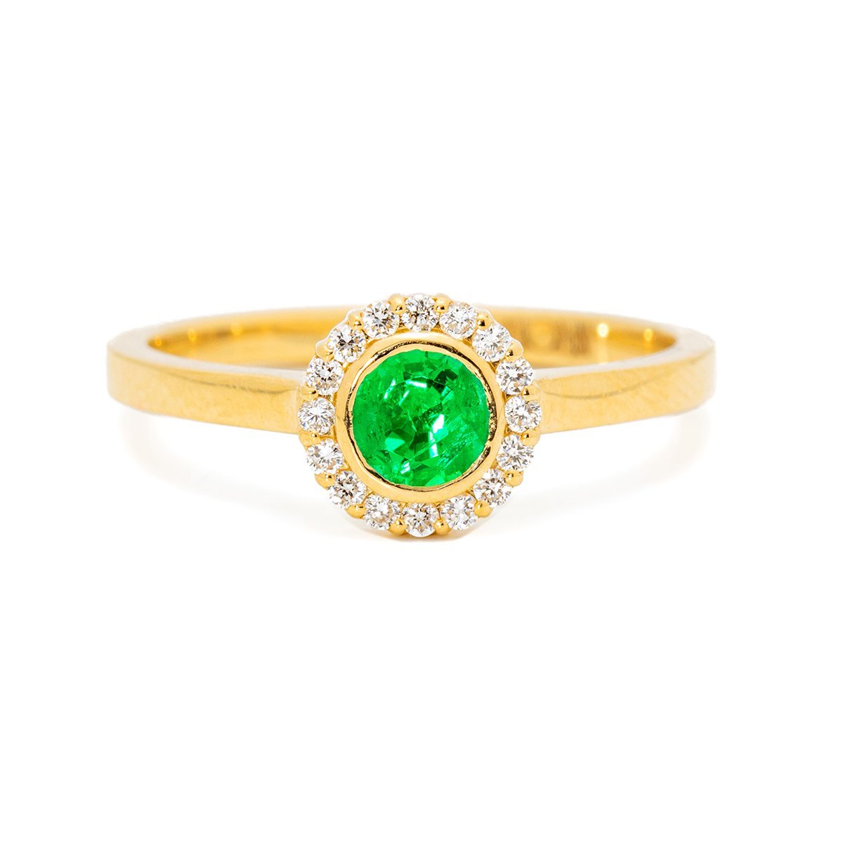 Charming Emerald Diamond Ring - Kingdom Jewelry