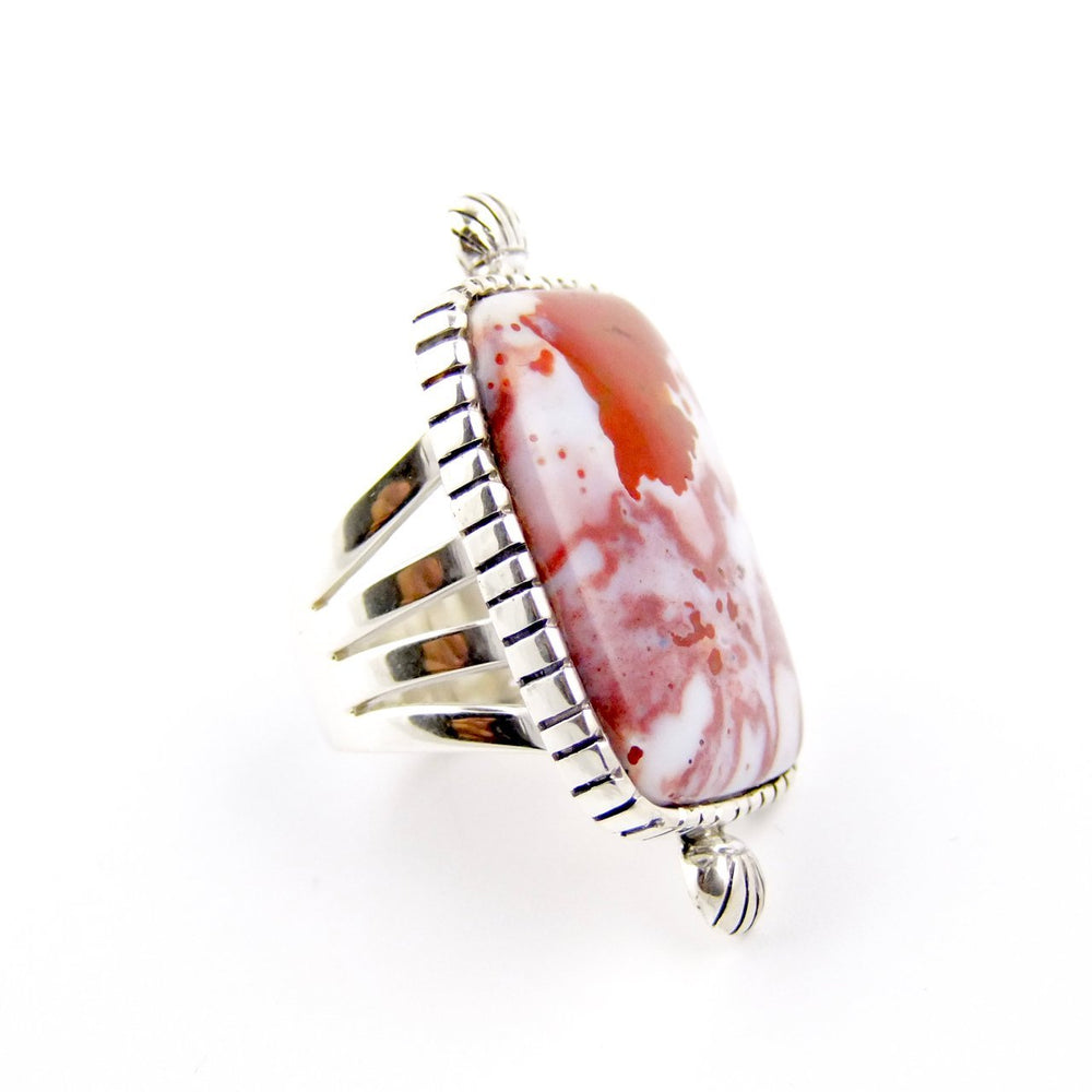 
                      
                        Cherry Ocean Jasper Ring - Kingdom Jewelry
                      
                    