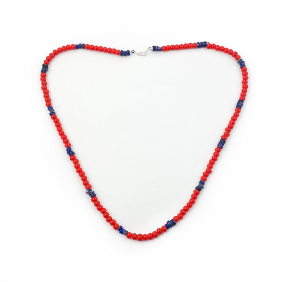 Chevron White Heart Necklace - Kingdom Jewelry